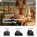 TSA Approved 4-Digit Luggage Locks - 6-Pack