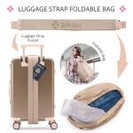 SIKIKU 4-Piece Luggage Set with TSA Lock