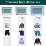 6-Piece Compression Packing Cubes Set - Powder Blue