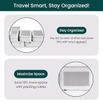 NOBL Travel Packing Cubes Set - 6 Pieces