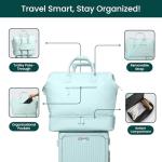 Nobl Travel Weekender Duffel Bag - Powder Blue