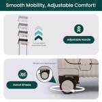 Nobl TSA-Approved Hard Shell Carry-On Suitcase