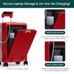 Nobl 20" Zipperless Hard Shell Carry-On with TSA Lock