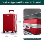 Nobl 20" Zipperless Hard Shell Carry-On with TSA Lock