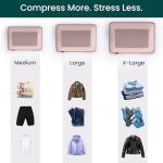 NOBL Space-Saving Packing Cubes Set - Blush