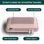 NOBL Space-Saving Packing Cubes Set - Blush