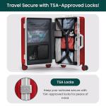 Nobl 20" Zipperless Hard Shell Carry-On with TSA Lock