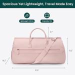 NOBL Travel Convertible Duffel Bag with Shoe Compartments