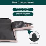 NOBL Travel Convertible Duffel Bag with Shoe Compartments