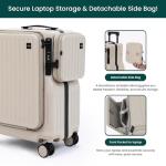 NOBL Duo Carry-On Luggage with TSA Locks