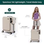 NOBL Duo Carry-On Luggage with TSA Locks