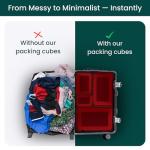 NOBL TSA-Approved Compression Packing Cubes Set