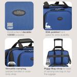 U.S. Traveler Navy 14" Tote Bag