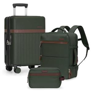 U.S. Traveler Vista Way 3-Piece Luggage Set