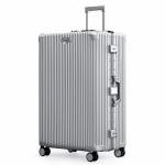 Nobl-Travel Zipperless Aluminum Check-In Suitcase