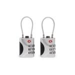 Brookstone TSA Approved Cable Lock - 2 Pack