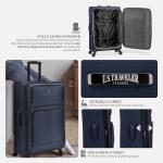 U.S. Traveler Anzio 22" Expandable Carry-on Luggage