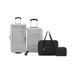 Securitech Asphalt 4-Piece Luggage Set