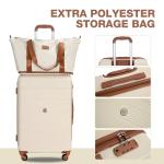 Lightweight 6-Piece Hardshell Luggage Set with TSA Lock