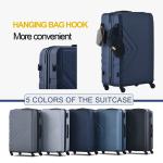 3-Piece Lightweight Hardshell Luggage Set with TSA Lock