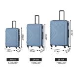 Travelhouse Hardshell Luggage Set with TSA Locks
