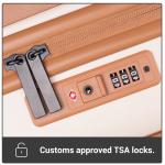 Travelhouse 4-Piece TSA Lock Luggage Set - White