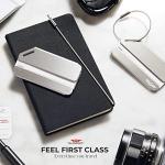 Durable Stainless Steel Personalized Luggage Tags - 2 Pack