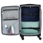 Protege Arendale 24-Inch Black Luggage Spinner