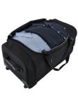 Protege 25" Medium Rolling Duffel Bag, Black