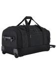 Protege 25" Medium Rolling Duffel Bag, Black