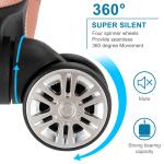 Zimtown 4-Piece Hard Shell Luggage Set with TSA Lock