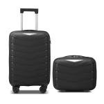 Zimtown 2-Piece Hard Shell Luggage Set with TSA Lock