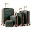 Zimtown 5 Piece Suitcase Set with TSA Lock