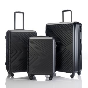 3-Piece Lightweight Hardshell Luggage Set with TSA Lock