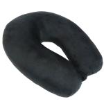 Protégé Microfiber Neck Pillow, Black