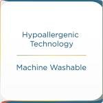 Protégé Microfiber Neck Pillow, Black