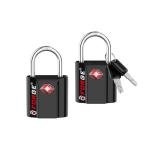Forge TSA Approved Dimple Key Luggage Locks 2 Pack
