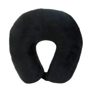 Protégé Microfiber Neck Pillow, Black
