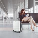 KROSER 20" Expandable Hardside Luggage with TSA Lock