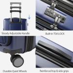 KROSER TSA-Approved Expandable Carry-On Luggage