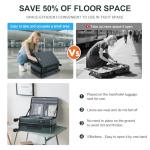 KROSER 20-Inch Carry-On with TSA Lock & USB Port