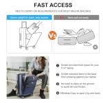 KROSER TSA-Approved Expandable Carry-On Luggage