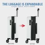 KROSER 20-Inch Expandable Carry-On with TSA Lock