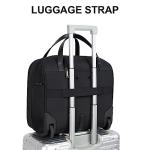 KROSER Women's Rolling Laptop Bag with RFID Pockets