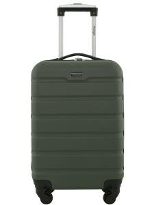 Wrangler 20-Inch Green Carry-On Spinner Luggage