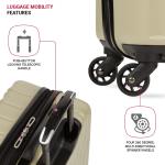 SWISSGEAR Expandable Carry-on Luggage with Wheels