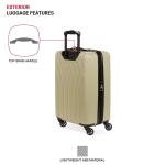 SWISSGEAR Expandable Carry-on Luggage with Wheels