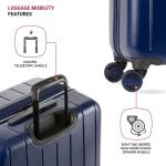 SwissGear Wanderlust Pro 3-Piece Luggage Set