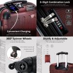 DUKAP Intely 20" Lightweight Carry-on Luggage