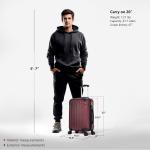 DUKAP Intely 20" Lightweight Carry-on Luggage